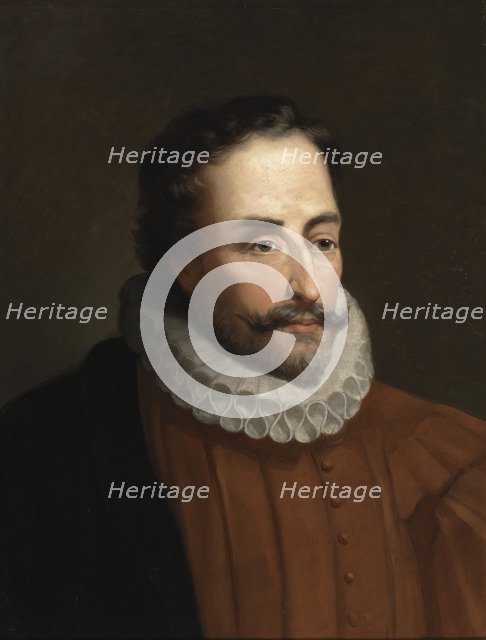 Portrait of Miguel de Cervantes Saavedra (1547-1615).