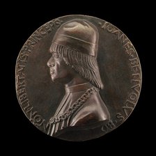 Giovanni II Bentivoglio, 1443-1508, Lord of Bologna 1463-1506 [obverse]. Creator: Sperandio Savelli.