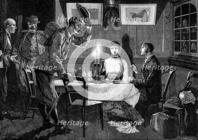 Intruders, 1881. Creator: W. I. Mosses.