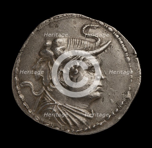 Indo-Greek Coin,  200-180 BC. Artist: Unknown.