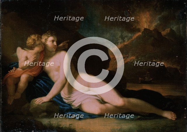 Venus and Cupid, 1804. Artist: Tischbein, Johann Friedrich August (1750-1812)