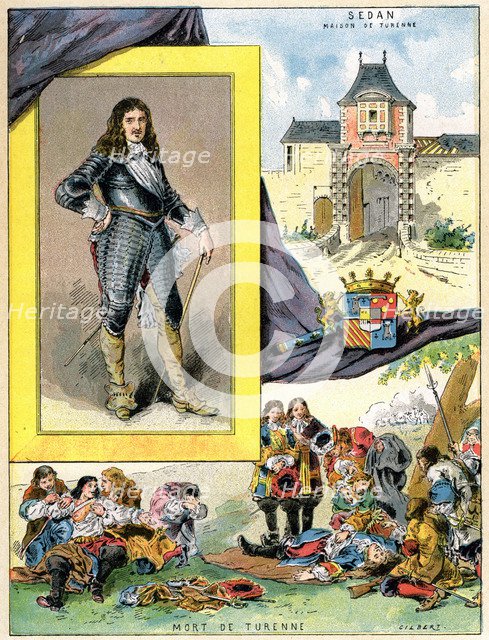 Turenne, Henri de La Tour d’Auvergne, marshal of France, 1898. Artist: Gilbert