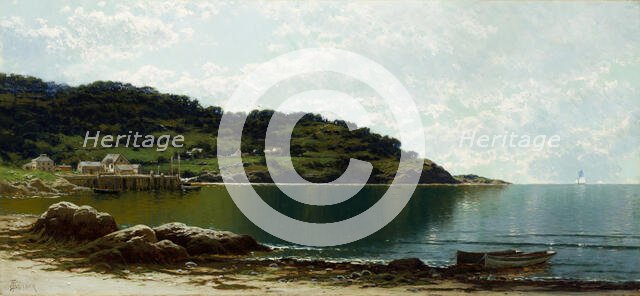 Along the Maine Coast (image 1 of 2), c1885. Creator: Alfred Thompson Bricher.