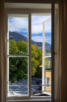 Window View, Salzburg. Creator: Tom Artin.