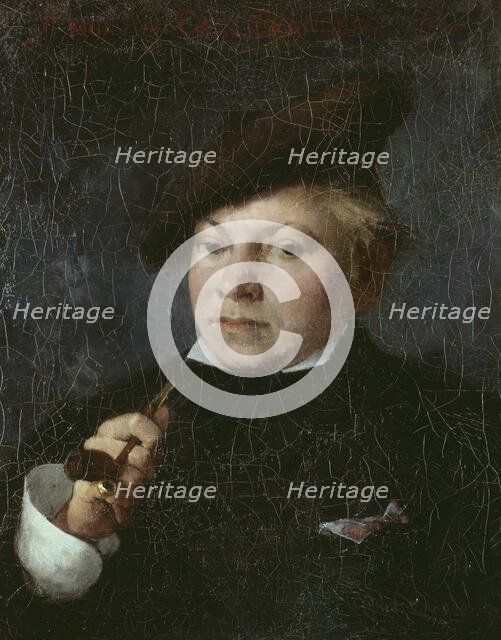 Carl Skånberg, the Artist, 1878. Creator: Carl Larsson.