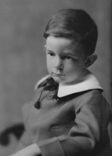 Unidentified child, portrait photograph, 1915. Creator: Arnold Genthe.