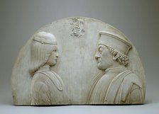 Duke Federigo and his Son Guidobaldo, between 1880 and 1910. Creator: Unknown.