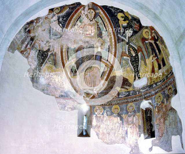 Apse of Esterri de Cardos (Pallars Sobirà).