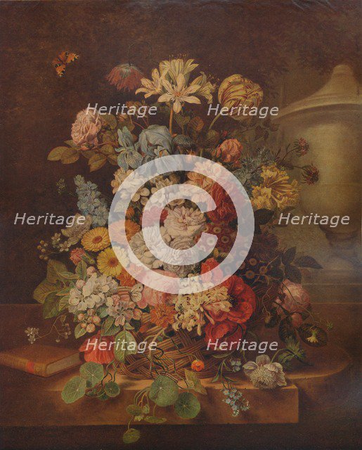 'Flower Piece', c1796, (1938). Artist: Jan van Os.