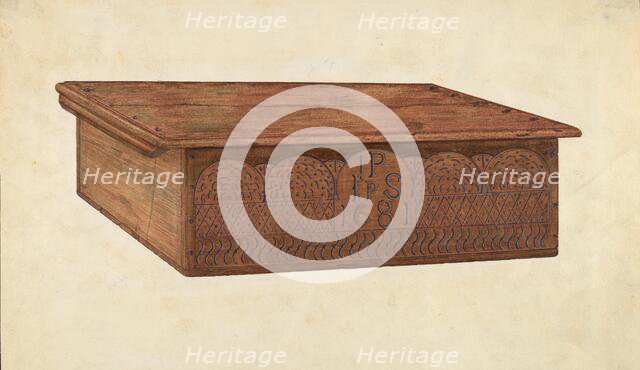 Bible Box, c. 1940. Creator: Raymond McGough.