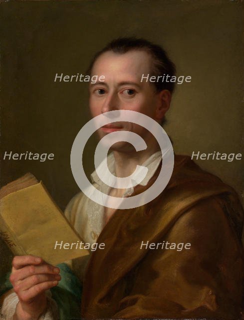 Johann Joachim Winckelmann (1717-1768), ca. 1777. Creator: Anton Raphael Mengs.