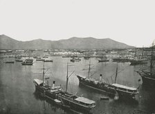 General view of the port, Palermo, Sicily, Italy, 1895. Creator: W & S Ltd.