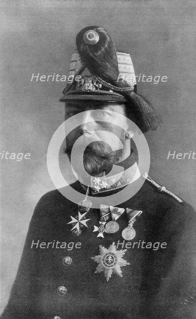 'King George the Fifth, in Austrian Uniform', 1910. Artist: Unknown