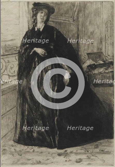 Finette, 1859. Creator: James Abbott McNeill Whistler.