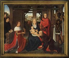 'Central panel from triptych the 'Adoration of the Magi', 1479-1480. Creator: Hans Memling.