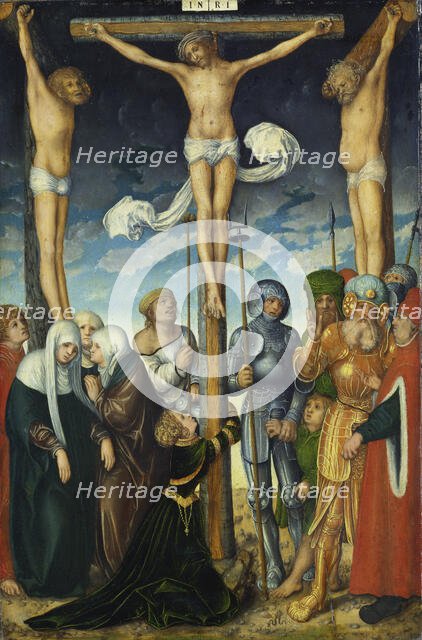 The Crucifixion, c1508-1510. Creator: Lucas Cranach the Elder.