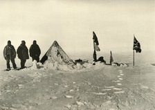 'The Farthest South Camp After Sixty Hours' Blizzard', February 1909. Artist: Unknown.