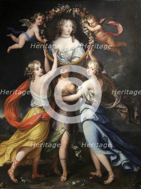 Françoise-Athénaïs de Rochechouart, marquise de Montespan (1640-1707), Second Half of the 17th cen.. Creator: Elle, Louis Ferdinand, the Younger (1648-1717).