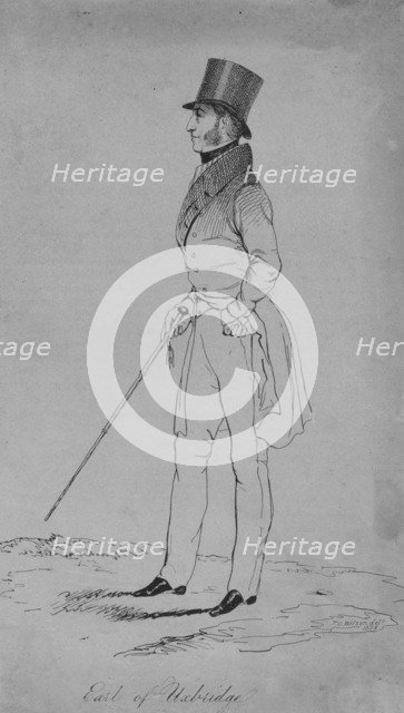 'Earl of Uxbridge', 1838. Artist: Thomas C Wilson.