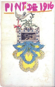 Page from Frida Kahlo's diary. Creator: Kahlo, Frida (1907-1954).