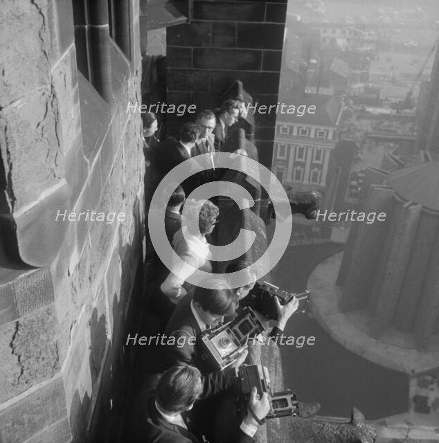 Coventry Cathedral, Priory Street, Coventry, 26/04/1962. Creator: John Laing plc.