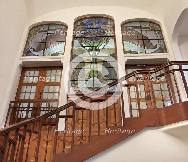 Hotel Otlet, 13 Rue de Florence, Brussels, Belgium, c2014-2017. Artist: Alan John Ainsworth.