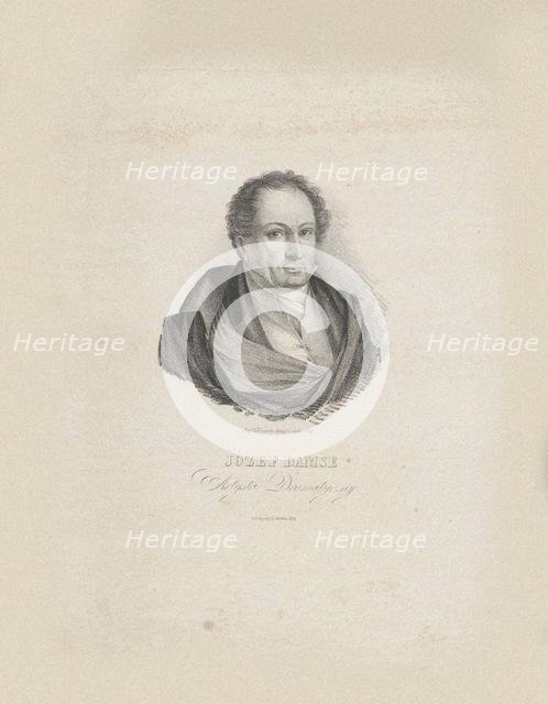 Portrait of the Composer Józef Damse (1789-1852) , 1840. Creator: Glowacki, Jozef Hilary (1779-1858).