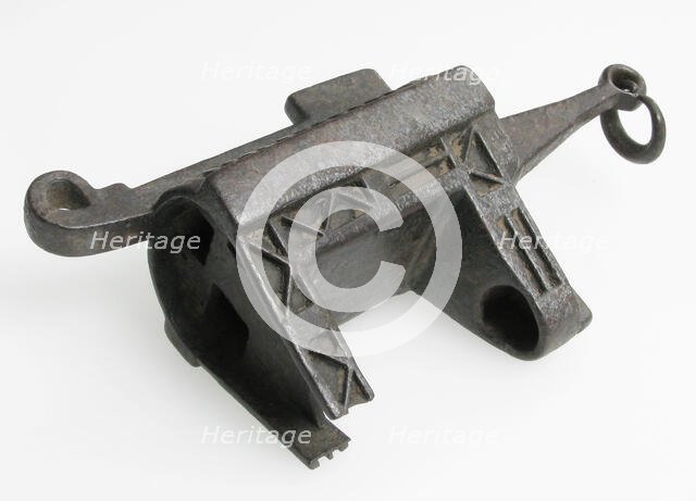 Part of a Padlock, European, 14th-15th century. Creator: Unknown.