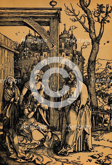 'Christi Abschied von seiner Mutter.', ('Christ Taking Leave of His Mother'), 1504-1505. Creator: Albrecht Durer.