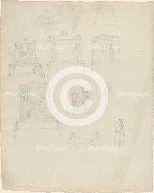 Designs for Monuments. Creator: John Flaxman.