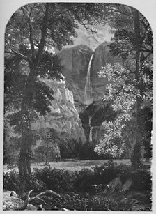 'The Yosemite Falls', 1883. Artist: Davis.