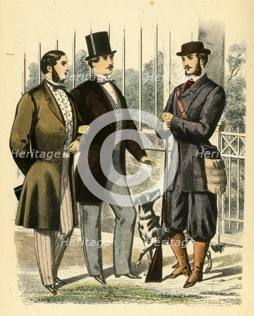 'Gazette of Fashion, 1861', 1943. Creator: Unknown.