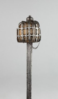 Basket-Hilted Broadsword (Claymore), Scotland, c. 1760. Creator: Unknown.