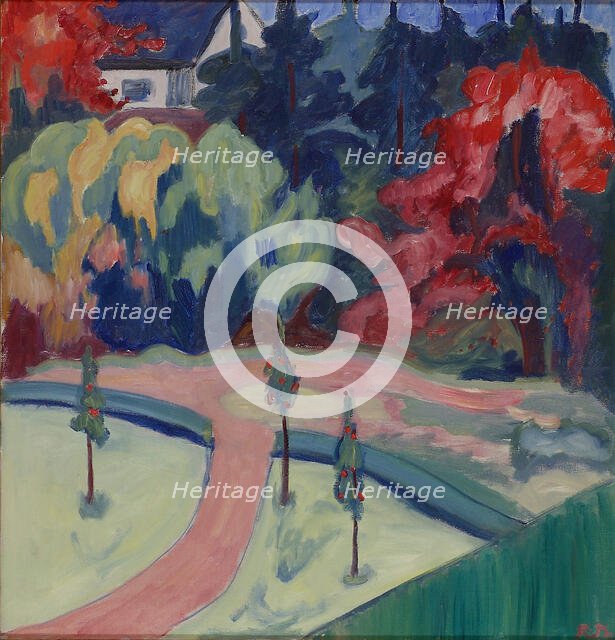 Landscape, c1900-1950. Creator: Rudolf Thygesen.