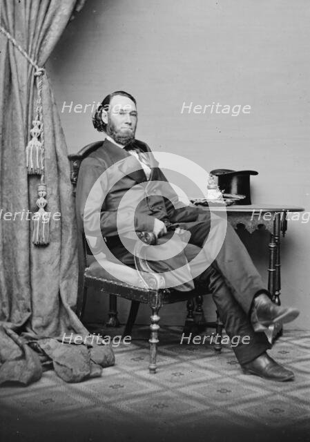 Daniel Eton Somes of Maine, between 1855 and 1865. Creator: Unknown.