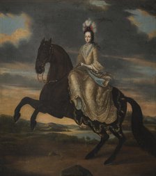 Hedvig Sofia, 1681-1708, Princess of Sweden Duchess of Holstein-Gottorp, 1698. Creator: Anon.