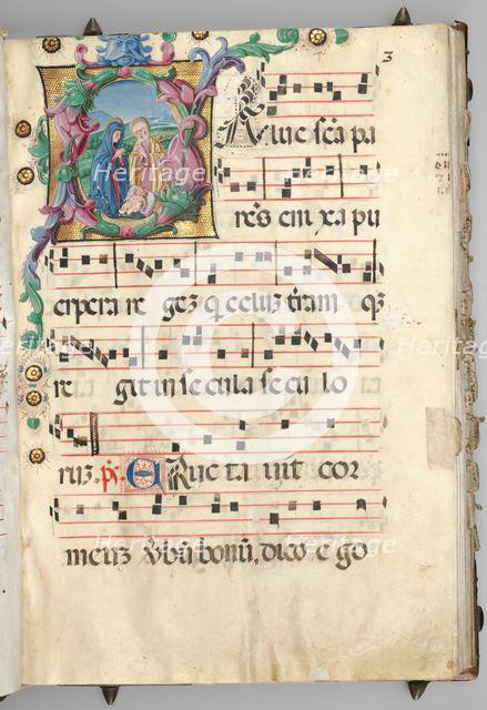 Gradual, c. 1520. Creator: Girolamo dai Libri (Italian, 1474-1555), circle of.