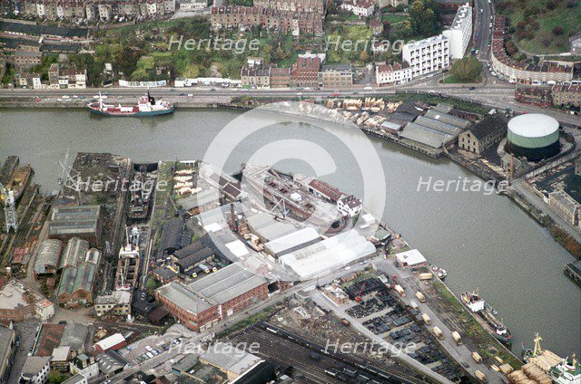 SS 'Great Britain', Wapping Dockyard, Bristol, 1970. Artist: Jim Hancock.