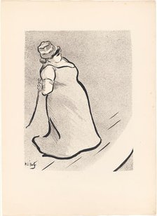 Jeanne Bloch, from Le Café-Concert, 1893. Creator: Henri-Gabriel Ibels.