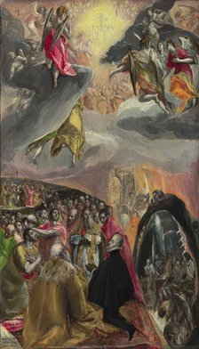 The Adoration of the Name of Jesus, 1570s. Artist: El Greco, Dominico (1541-1614)