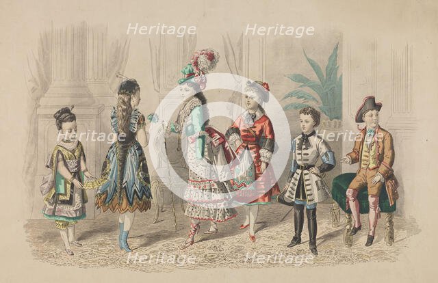 Latest Paris Fashions and Children's Fancy Costumes, 1879. Creator: Unknown.