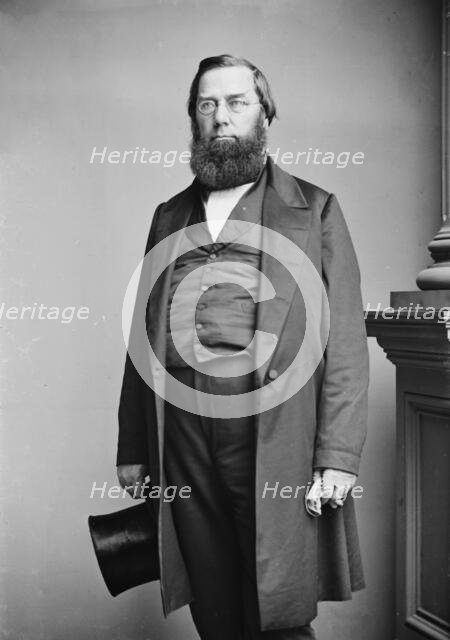 George Perkins Marsh of Vermont, between 1855 and 1865. Creator: Unknown.