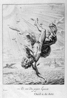 The Fall of Icarus, 1655. Creator: Unknown.