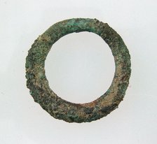 Plain Ring, Frankish, 7th century. Creator: Unknown.