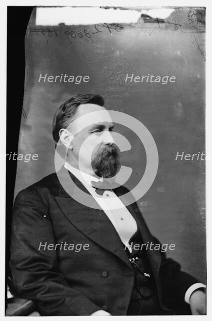 William Randall Roberts of New York, between 1870 and 1880. Creator: Unknown.