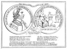 Medal from the time of Oliver Cromwell, 17th century. Artist: Unknown