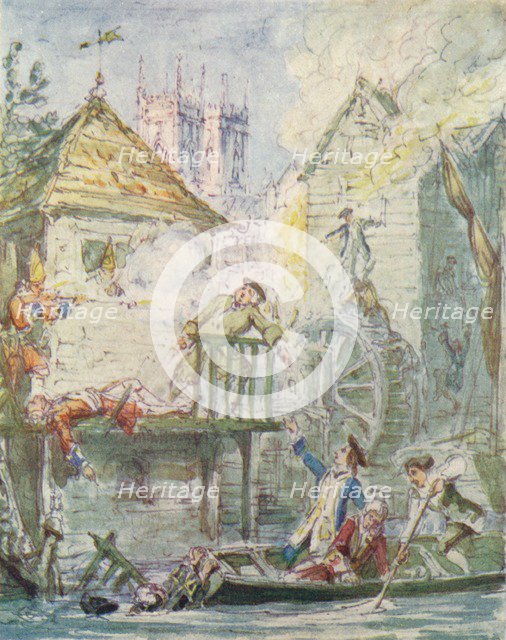 The Miser's Daughter: 19/20, Dispersion of the Jacobite Club, c1842, (1913). Artist: George Cruikshank