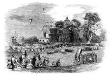 Band of Hope Fete in Aston Park, Birmingham, 1858. Creator: Unknown.