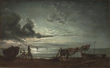 The Gulf of Naples. Moonlight, 1820-1821. Creator: Johan Christian Dahl.