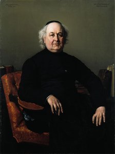 Jean Louis Gabriel, Rector of Saint Merri, 1861. Creator: Henri Lehmann.